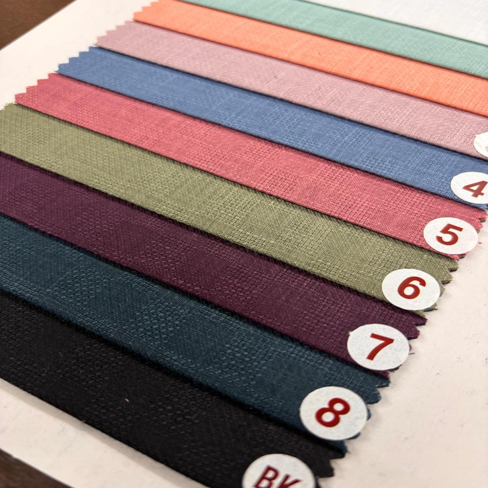 Aerox Poly Cotton Linen Shirting Fabric Width 58 - Attributes: Washable