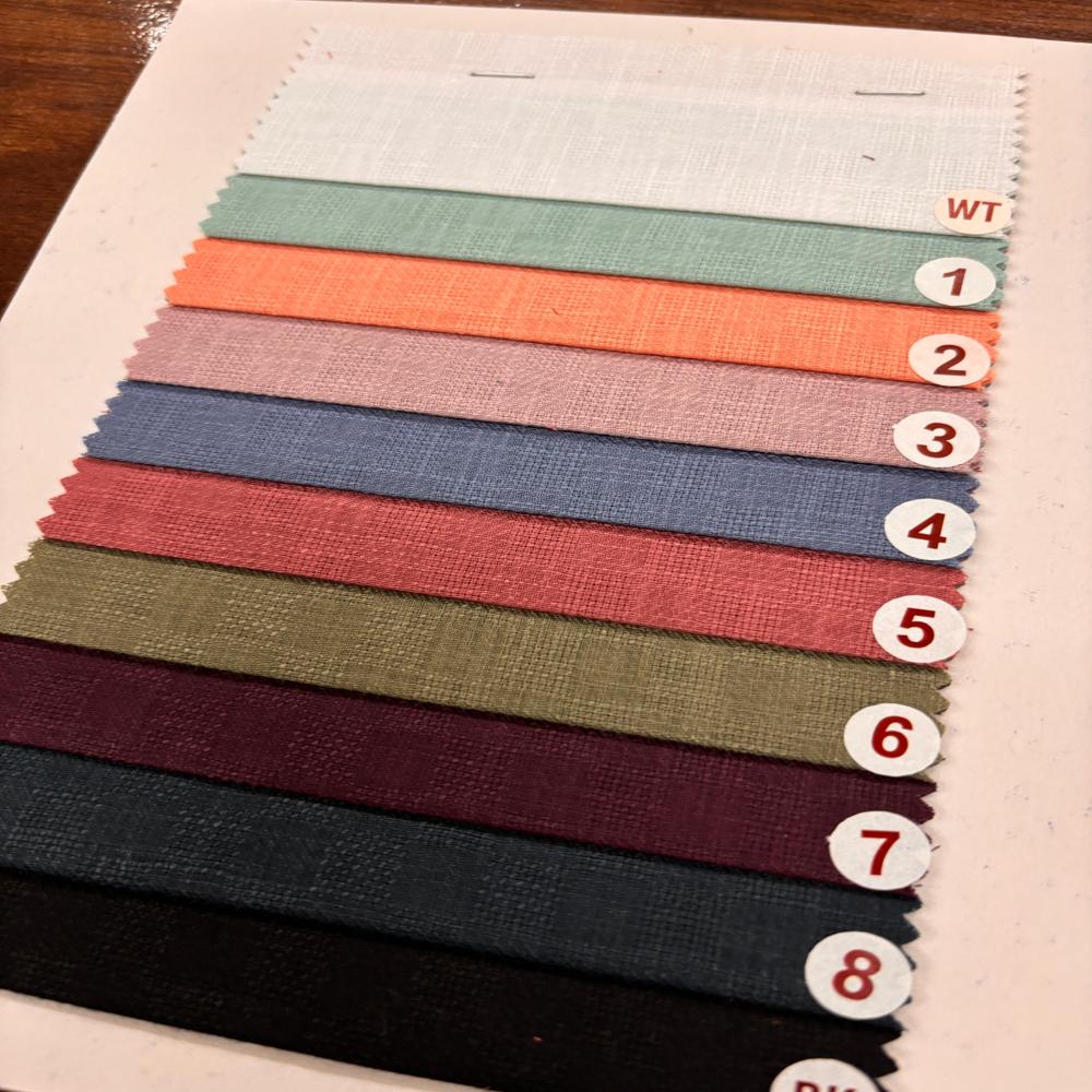 Aerox Poly Cotton Linen Shirting Fabric Width 58