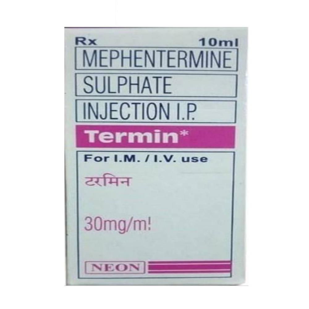 Termin Mephentermine  Injection 30mg - Shelf Life: 12 Months