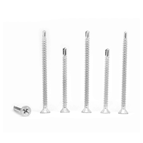 Csk Head Self Drilling Screw - Color: Silver