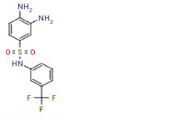 3,4-Diamino-n-(3-trifluoromethyl-phenyl)- benzenesulfonamide
