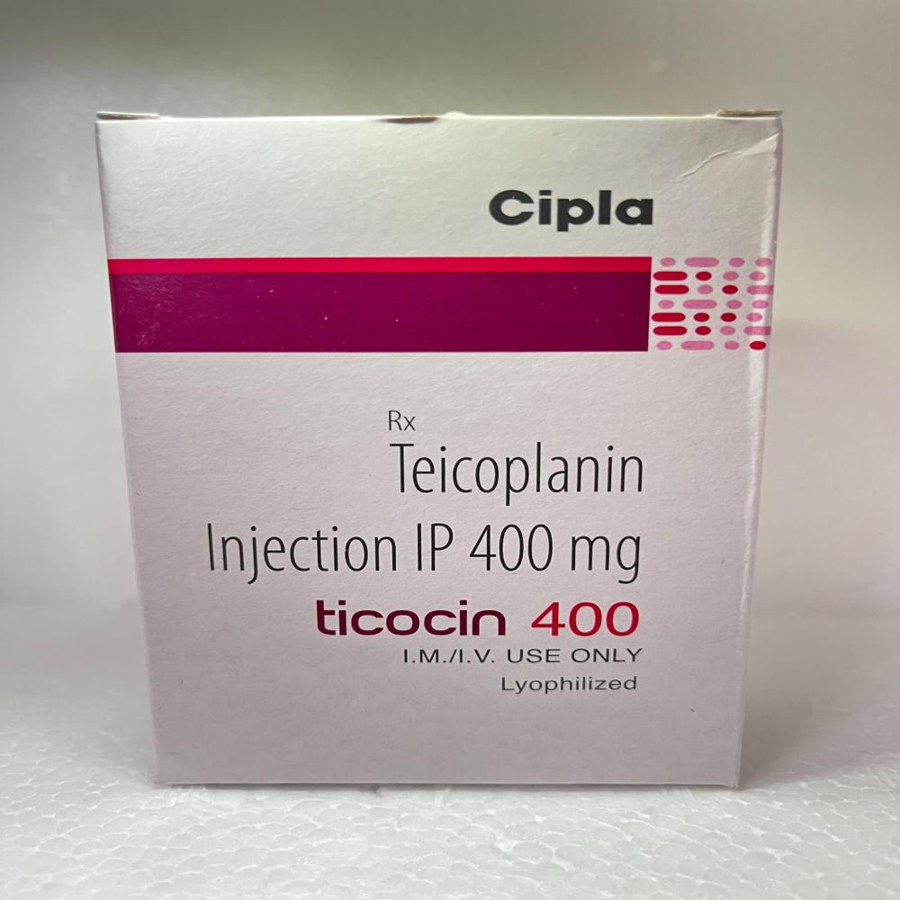 Ticocin Teicoplanin  Injection 400 mg
