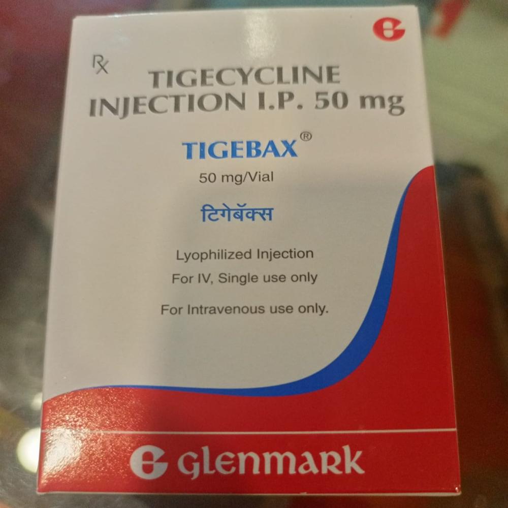 Tigebax  Tigecycline Injection 50 Mg - Grade: Medicine Grade
