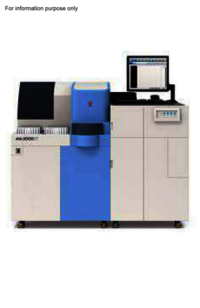 Tosoh Aia-2000 Automated Enzyme Immunoassay Analyzer - 1500x907x1260 Mm, 400 Kg , Up To 200 Tests/hour, Continuous Random Access Processing, Dual Clot Detection System