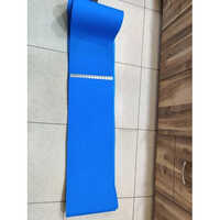 Pu Pouch Packing Belt Conveyor - Color: Blue