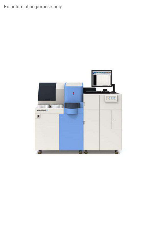 Tosoh Aia-2000 Automated Enzyme Immunoassay Analyzer - 1500x907x1260 Mm, 400 Kg , Up To 200 Tests/hour, Continuous Random Access Processing, Dual Clot Detection System