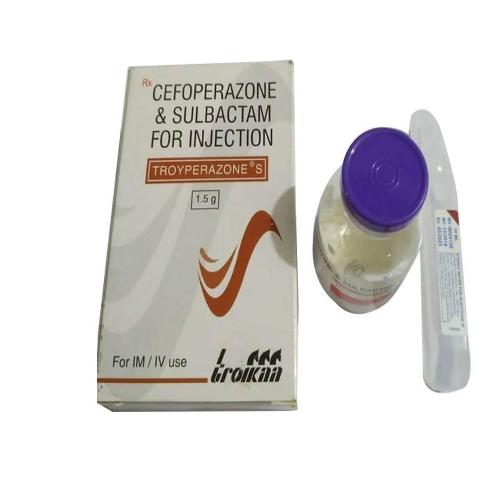 Troyperazone Cefoperazone &Sulbactam Injection 1.5 gm