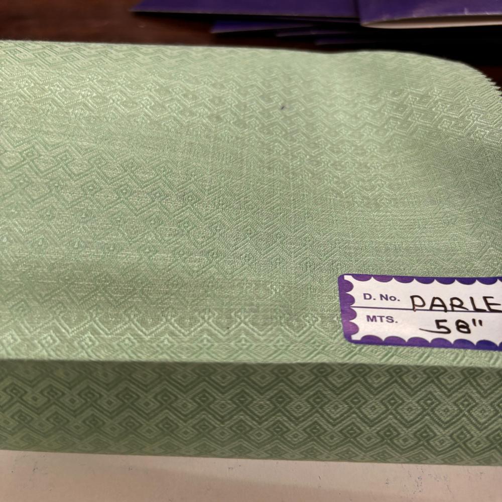 parle Poly Cotton Dobby Shirting Fabric width 58