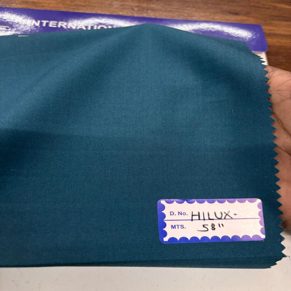 Hilux Poly Cotton Linen Fabric Width 58
