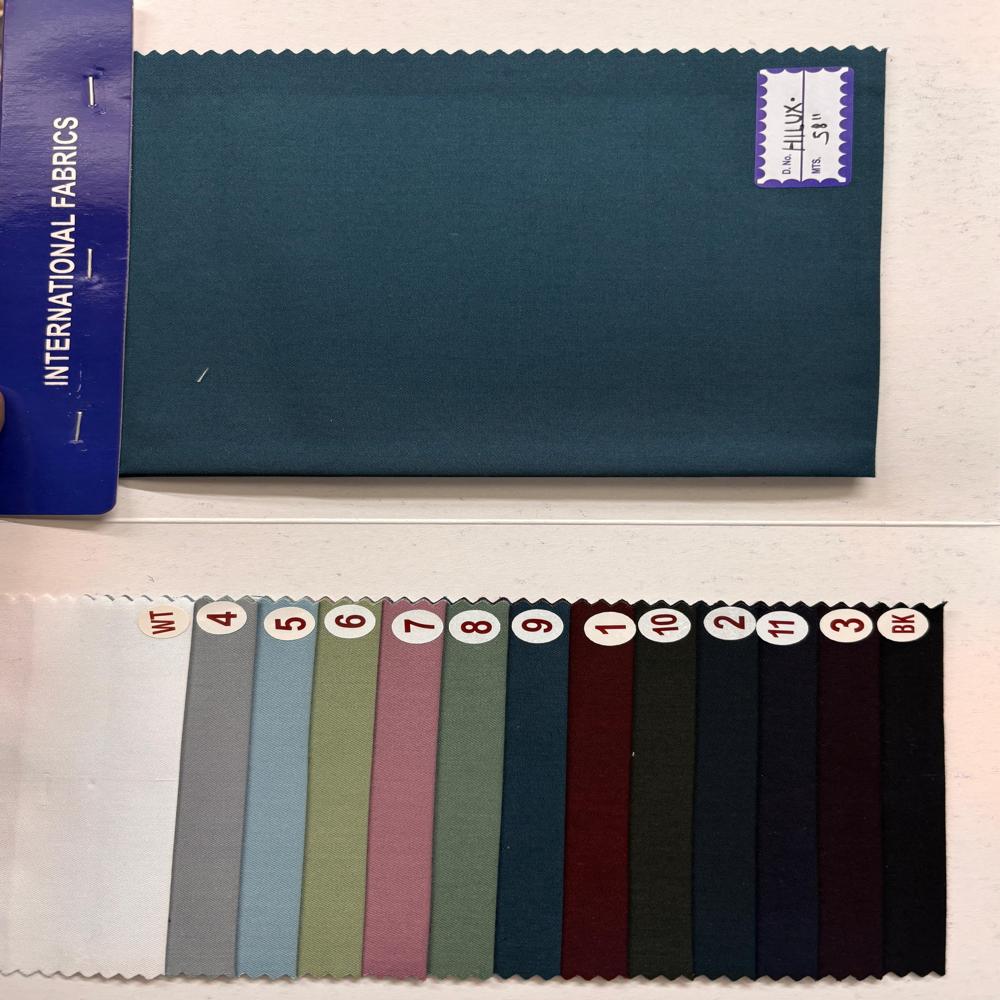 Hilux Poly Cotton Linen Fabric Width 58