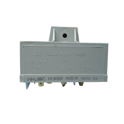 Hi-9026 Heater Timer Tata Ace-Bs - Color: Grey