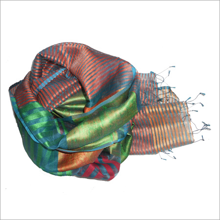 Sheer Natural Silk Scarf