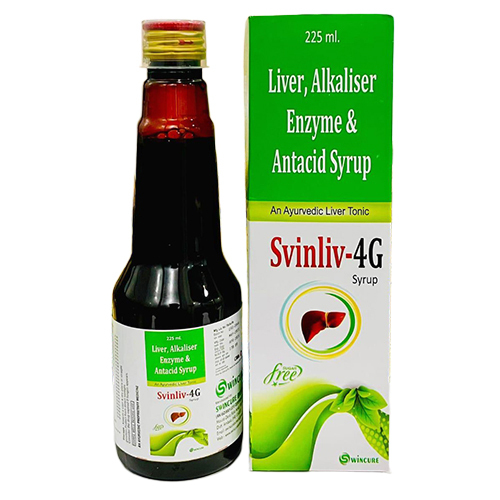225 ML Liver Alkaliser Enzyme And Antacid Syrup