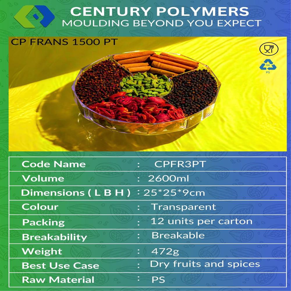 CP Frans 1500 PT Floral Storage Box (CPFR3PT)