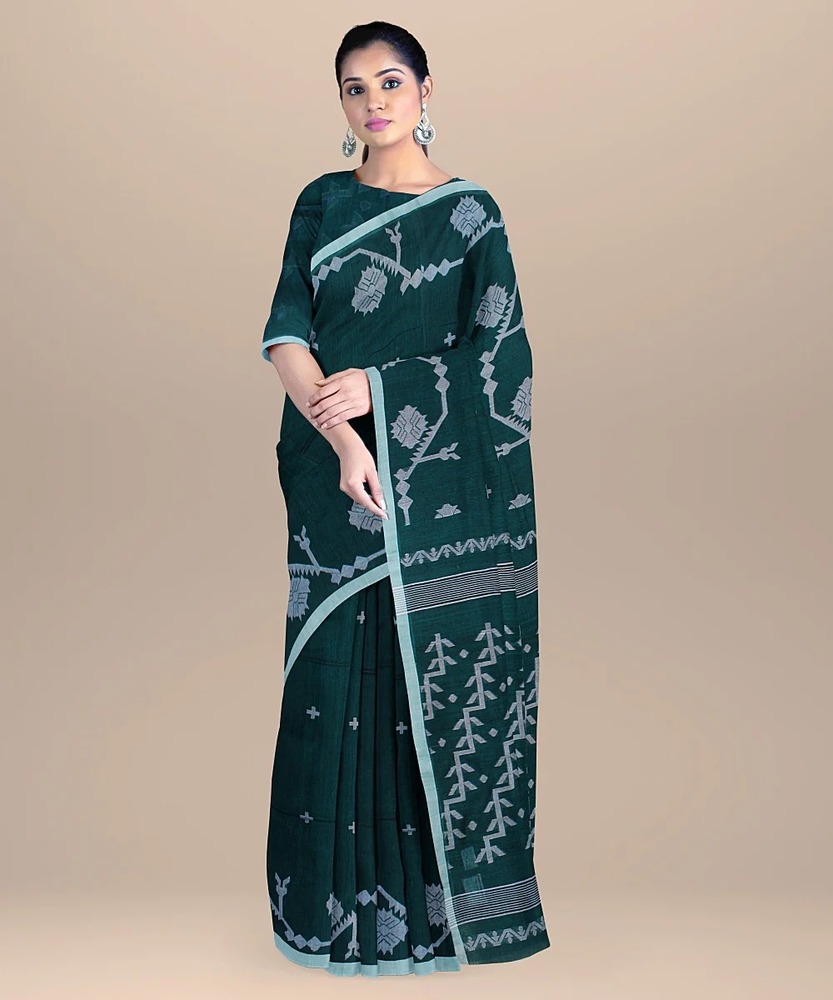 Women cotton handloom sarees