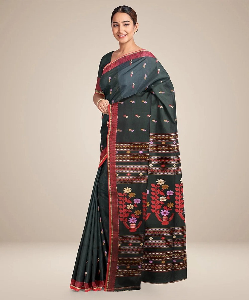 Women cotton handloom sarees