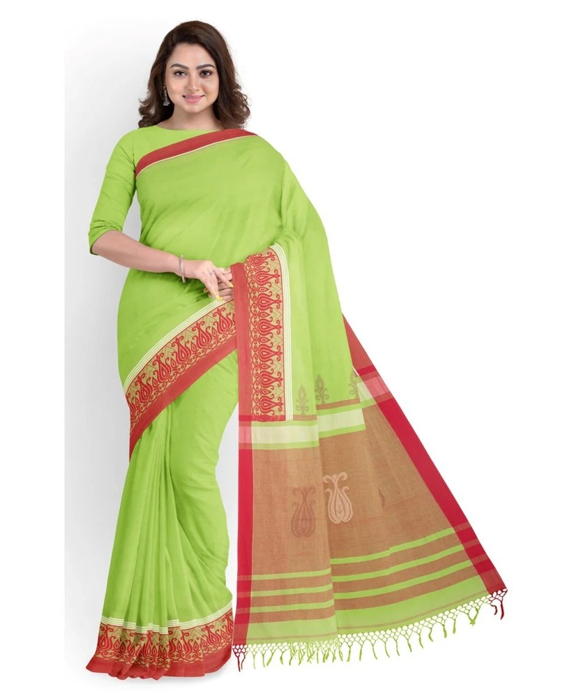 Women cotton handloom sarees