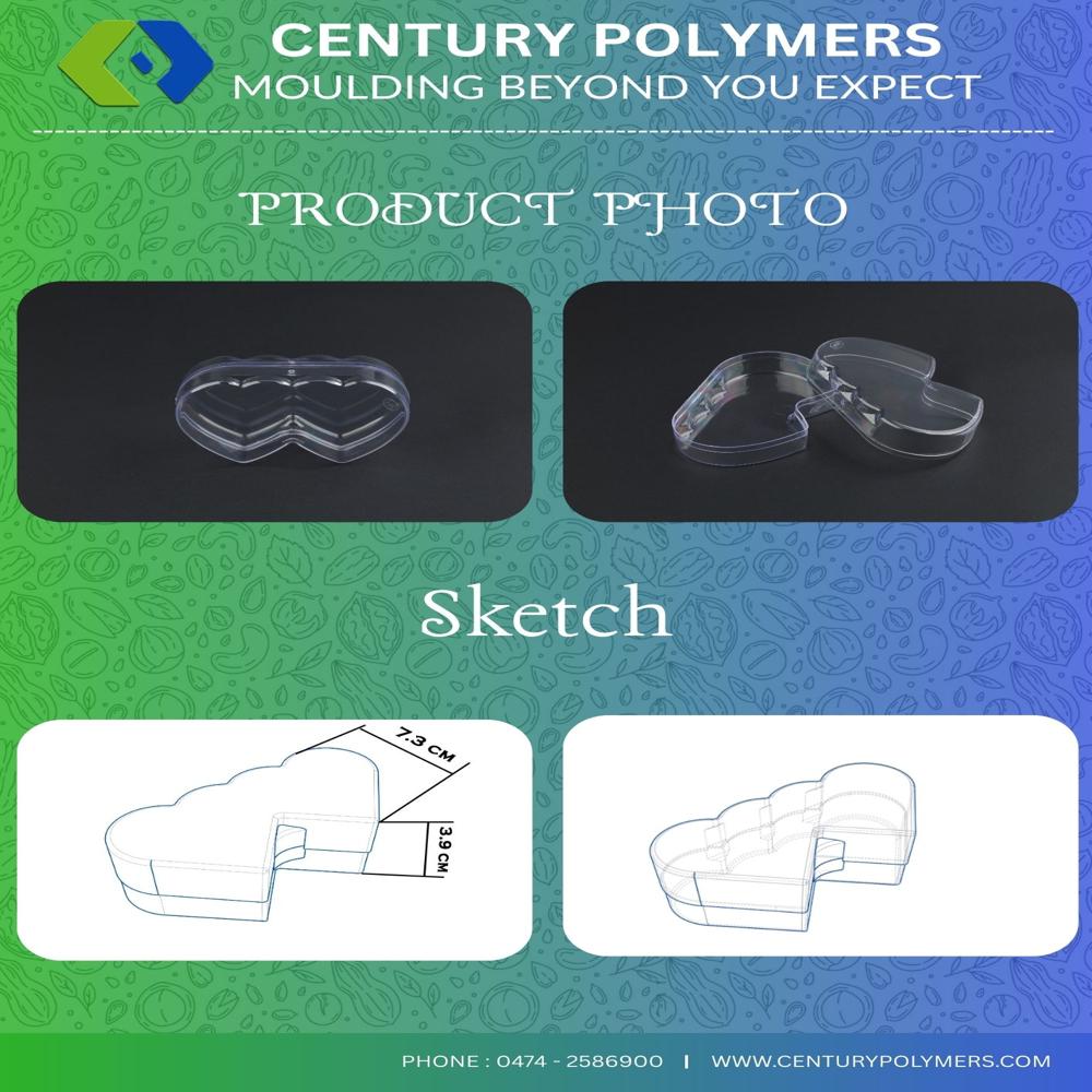 Cp Heart 2 Cavity Storage Box (Cphe8) - Feature: High Quality
