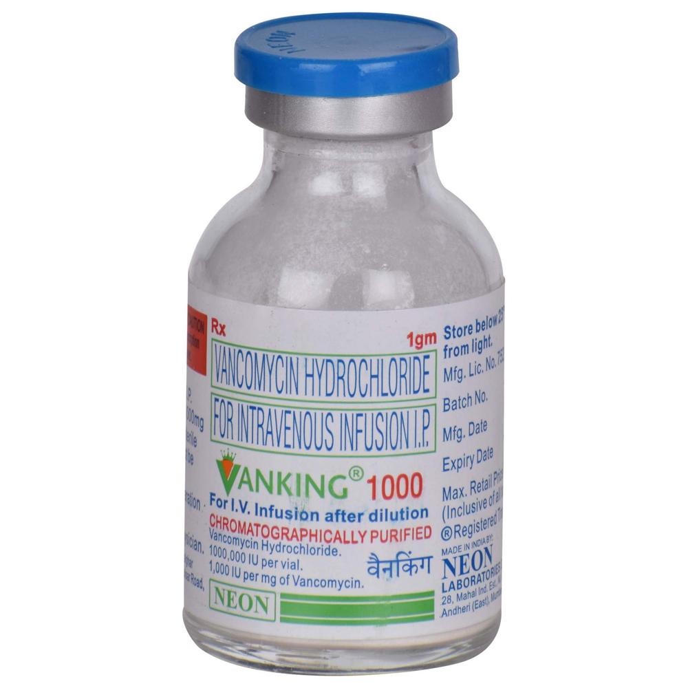 Vanking  Vancomycin  Infusion 1gm 