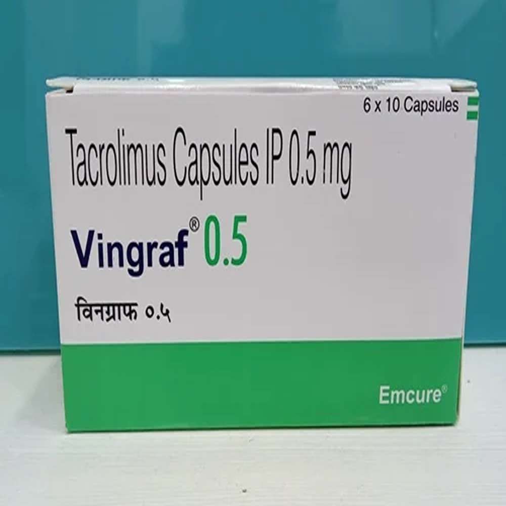Vingraf Tacrolimus Capsule 0.5 mg