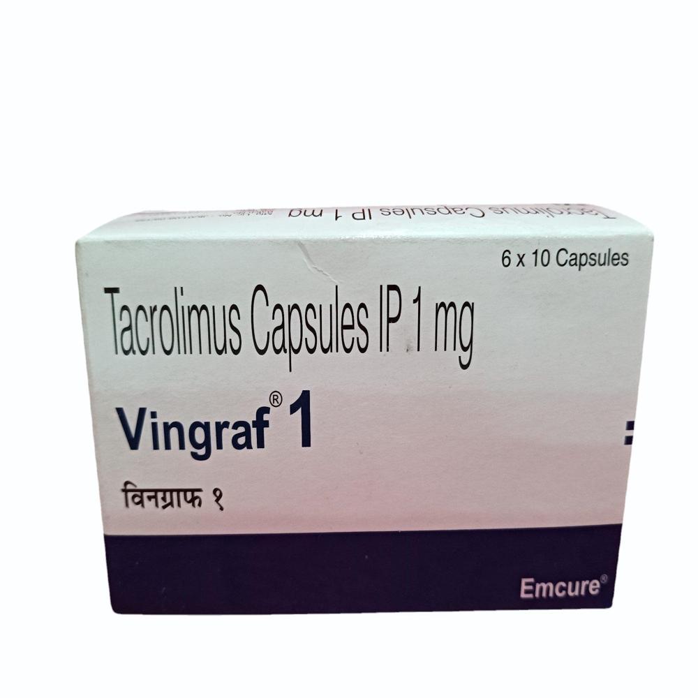 Vingraf Tacrolimus Capsule 1mg