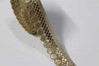 Golden Gota Cutwork Lace