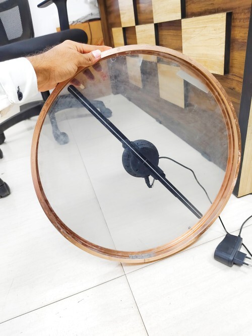 42cm Hologram Fan With Round Cover