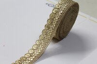 Golden Gota Cutwork Lace
