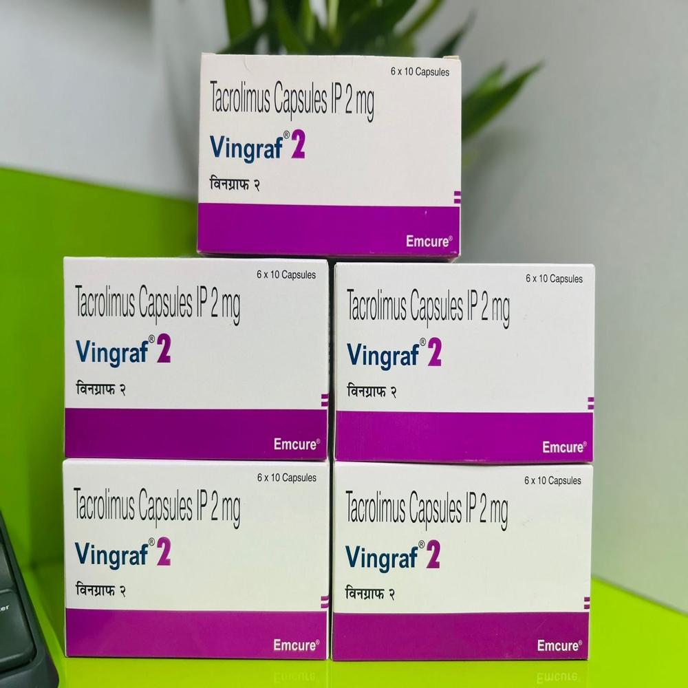 Vingraf Tacrolimus  Capsule 2mg  
