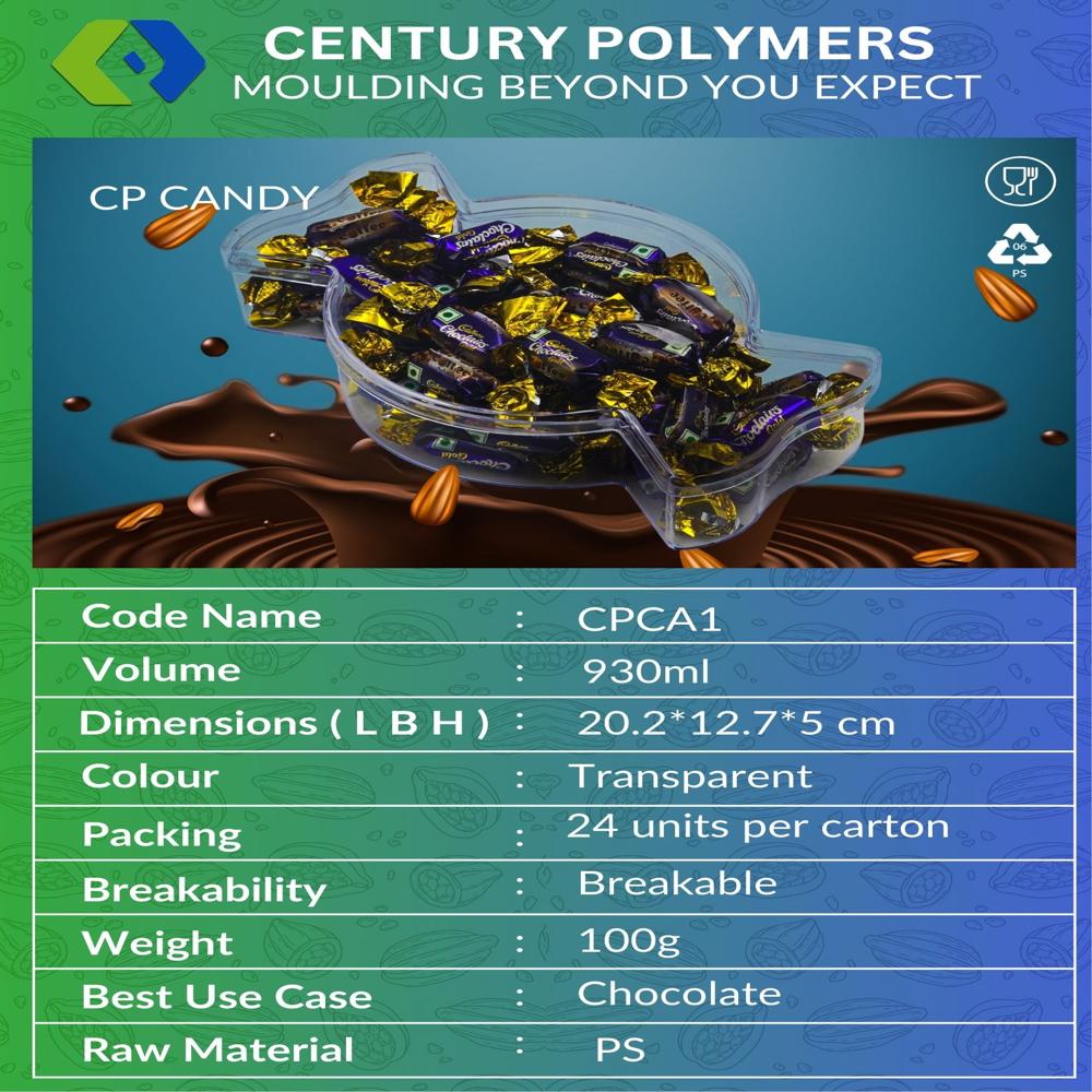 Cp Candy Shape Container (Cpca1) - Feature: High Quality