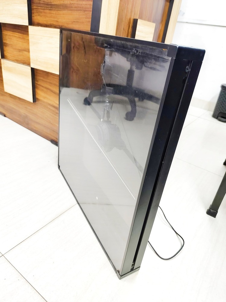 42cm Hologram Fan With Square Black Cover