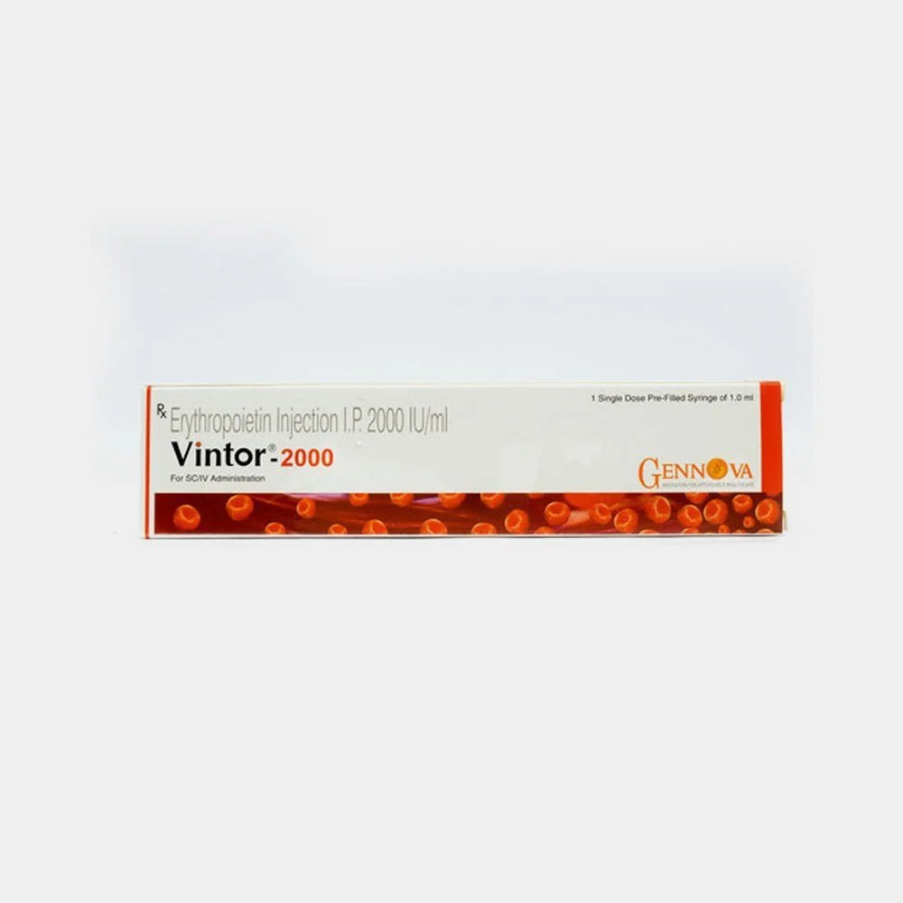 Vintor  Erythropoietin Alfa Injection 2000IU