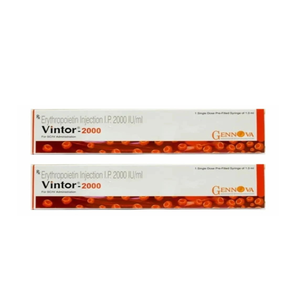 Vintor  Erythropoietin Alfa Injection 2000IU