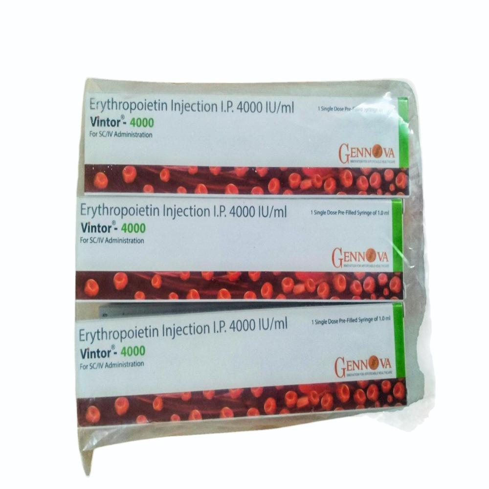 Vintor Erythropoietin Alfa Injection 4000IU 