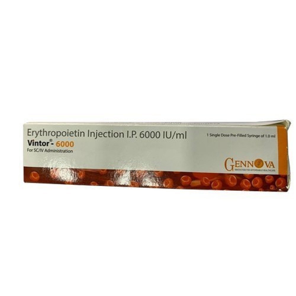 Vintor  Erythropoietin Alfa Injection 6000IU