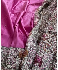 Red Banarasi Bandhani Georgette Border Dupatta 1 in stock  12,500
