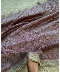 Red Banarasi Bandhani Georgette Border Dupatta 1 in stock  12,500