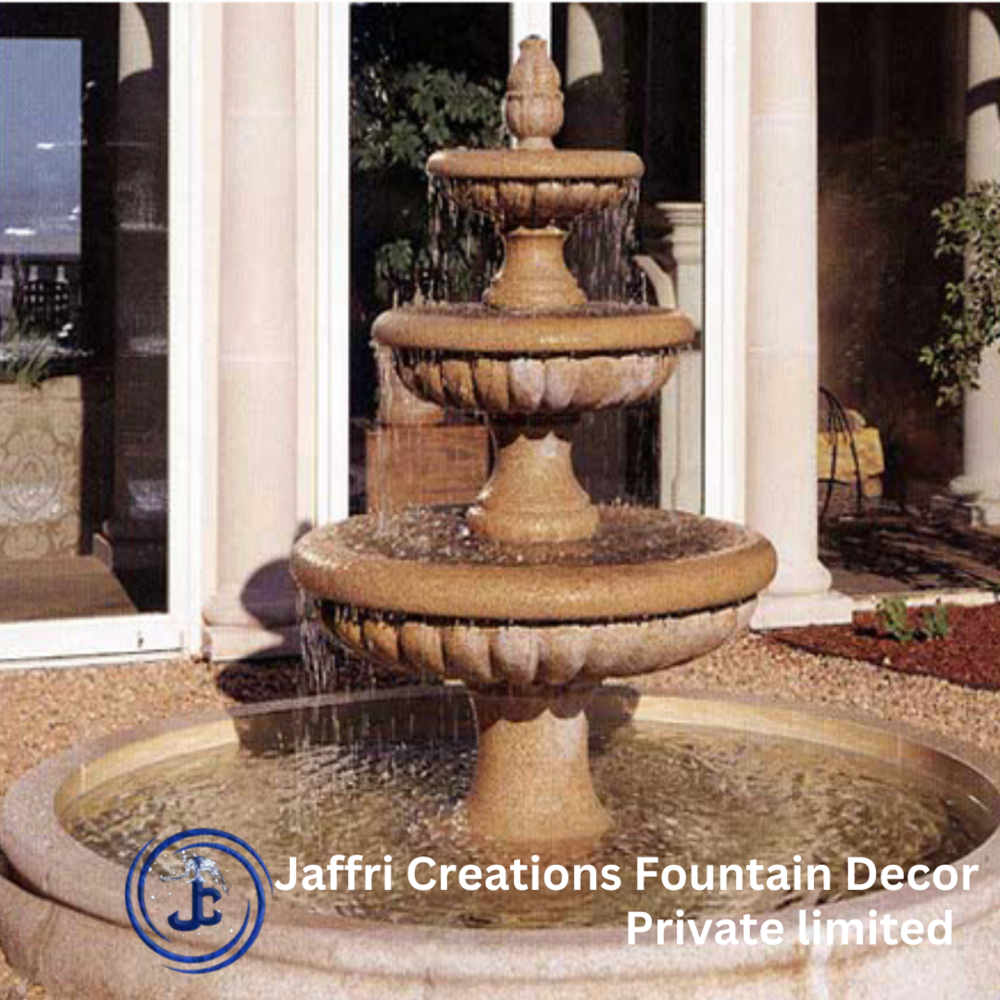 Three tier fountain