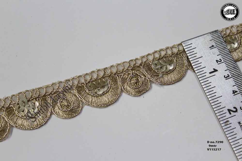 Golden Sequece Lace