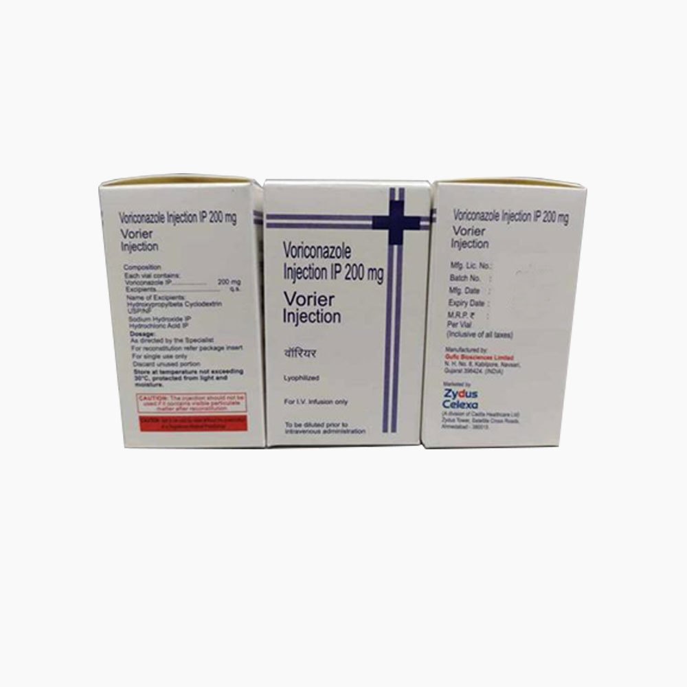 Vorier Voriconazole Tablet 200mg - Dosage Form: Injection