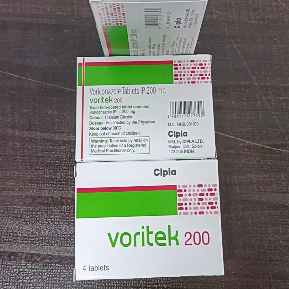 Voritek Voriconazole Tablet 200 mg 