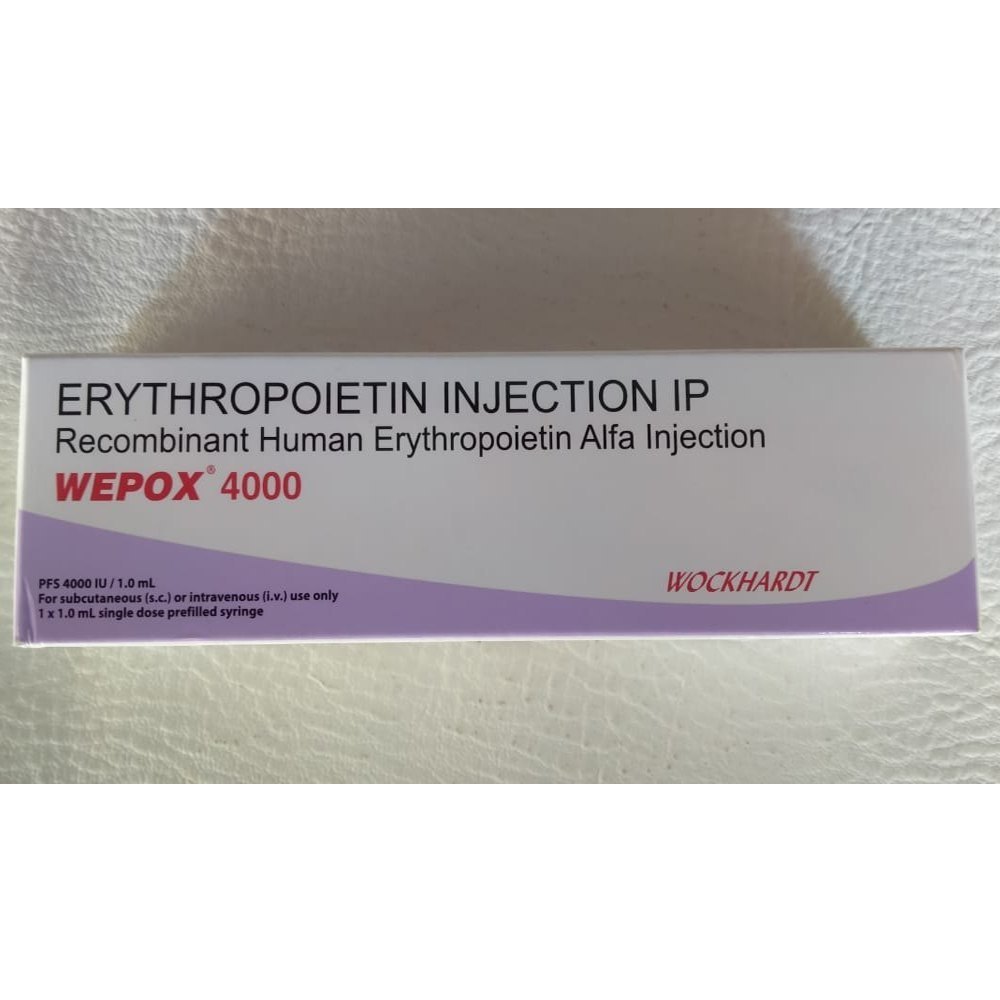 Wepox Erythropoietin Alfa Injection 4000IU