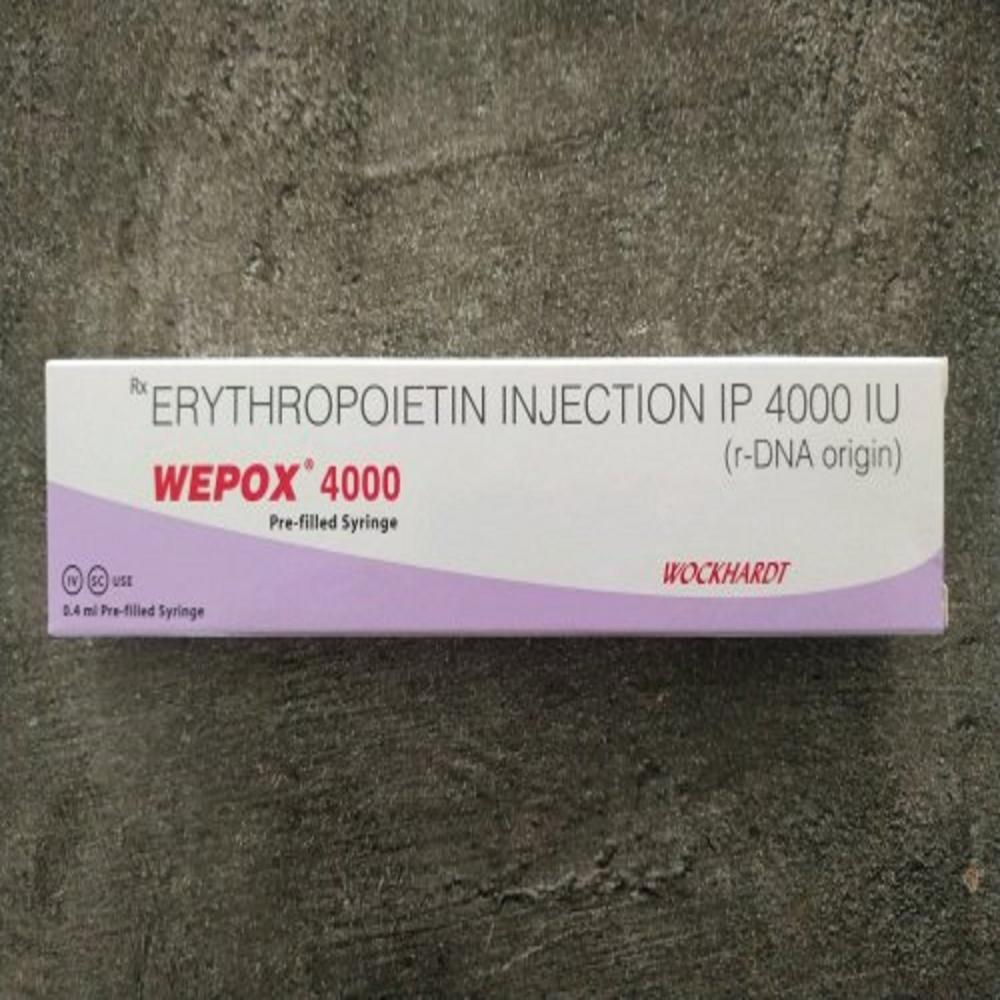 Wepox Erythropoietin Alfa Injection 4000IU