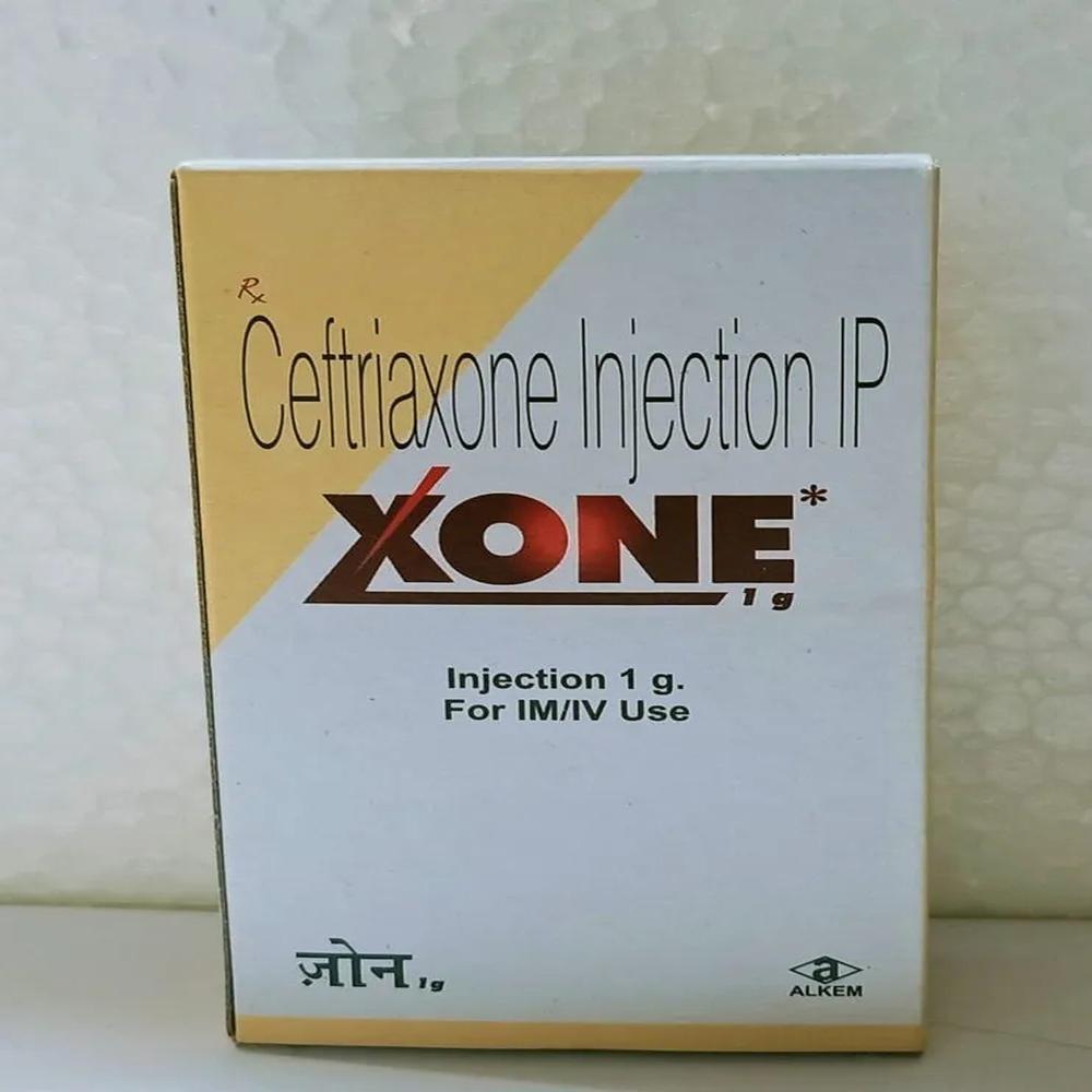 Xone  Ceftriaxone Injection 1g