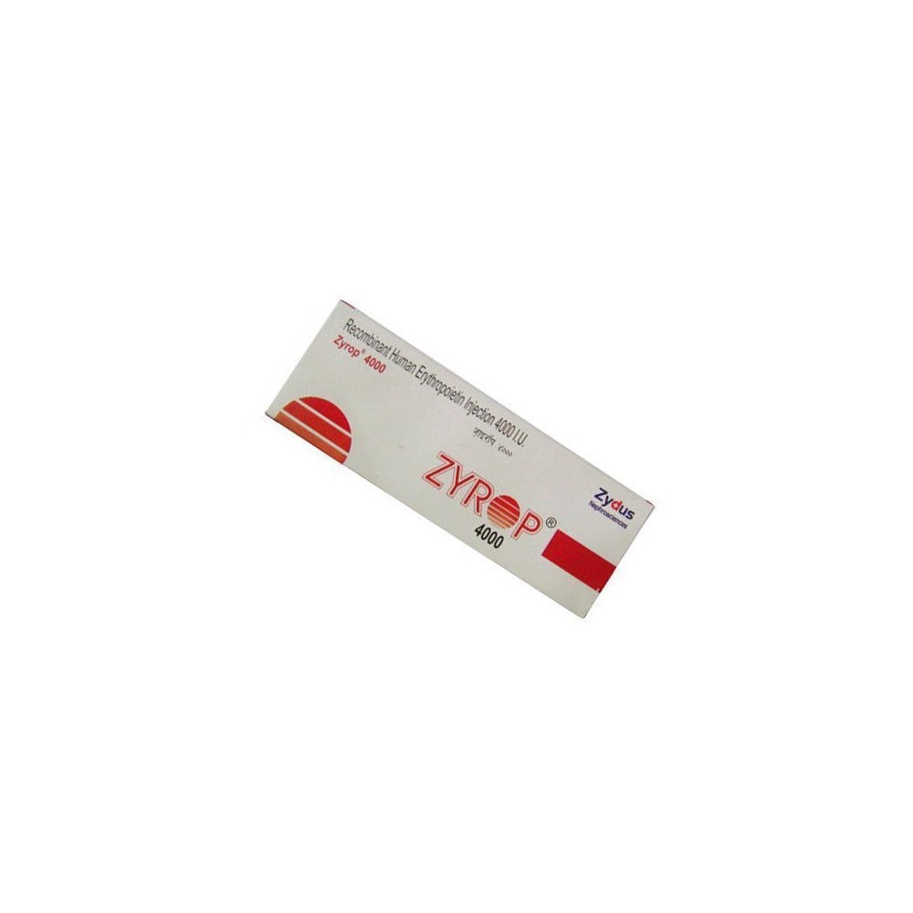 Zyrop Erythropoietin Alfa Injection 4000IU