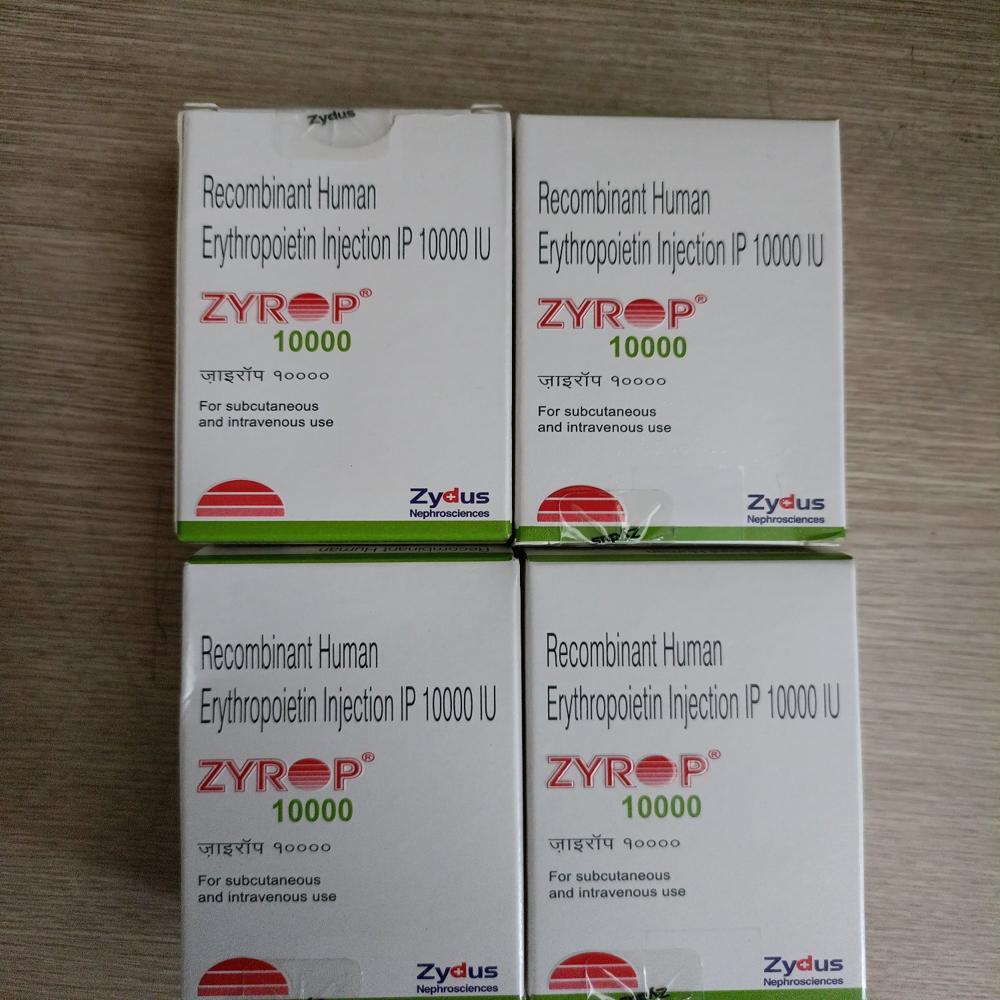 Zyrop  Erythropoietin Alfa Injection 10000IU