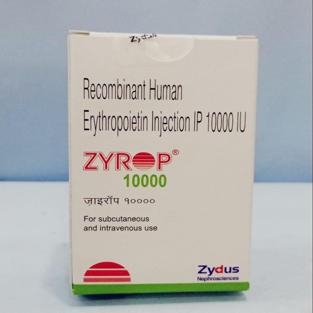 Zyrop  Erythropoietin Alfa Injection 10000IU