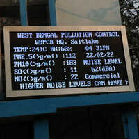 Single Color Led Display - Application: Outdoor Digital Signage