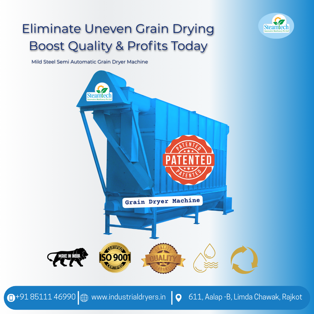 Stainless Steel Grain Dryer Machine