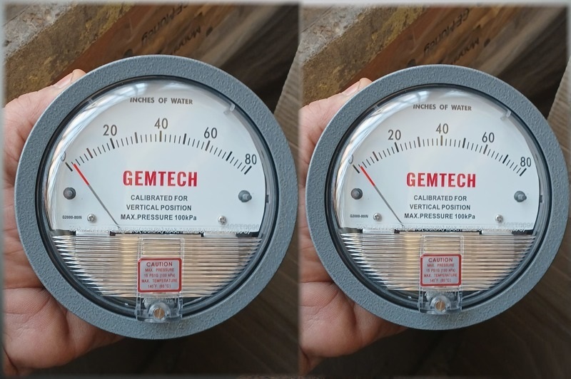 GEMTECH Differential Pressure Gauge Supplier From Jodhpur Rajasthan